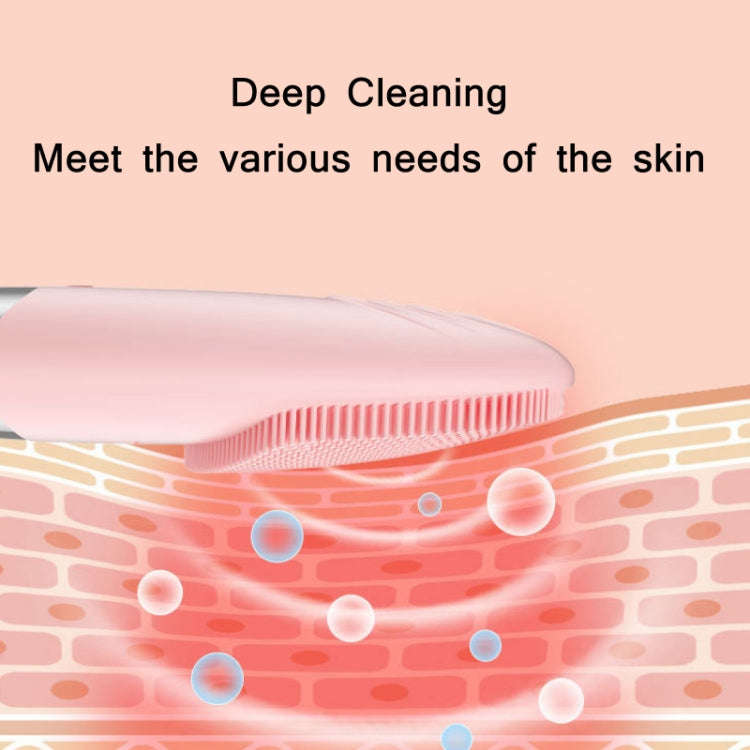 Manual Square Silicone Cleansing Apparatus(Grey)