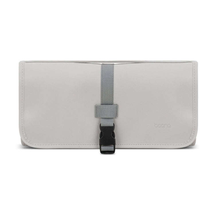 Baona BN-DS004 PU Leather Portable Storage Bag For Dyson Hair Curler(Grey)