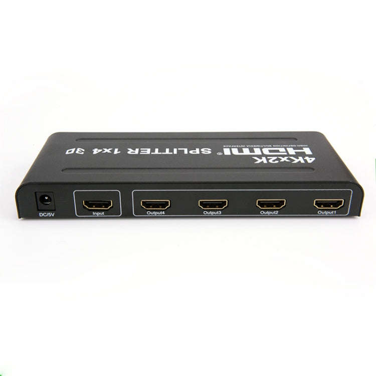HW-4K104D 1 to 4 4K X 2K Video High-Definition On-Screen HDMI Splitter(EU Plug)