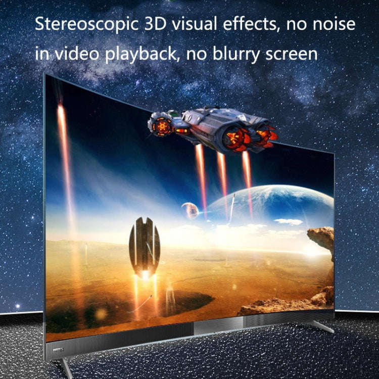 HW-4K104D 1 to 4 4K X 2K Video High-Definition On-Screen HDMI Splitter(EU Plug)