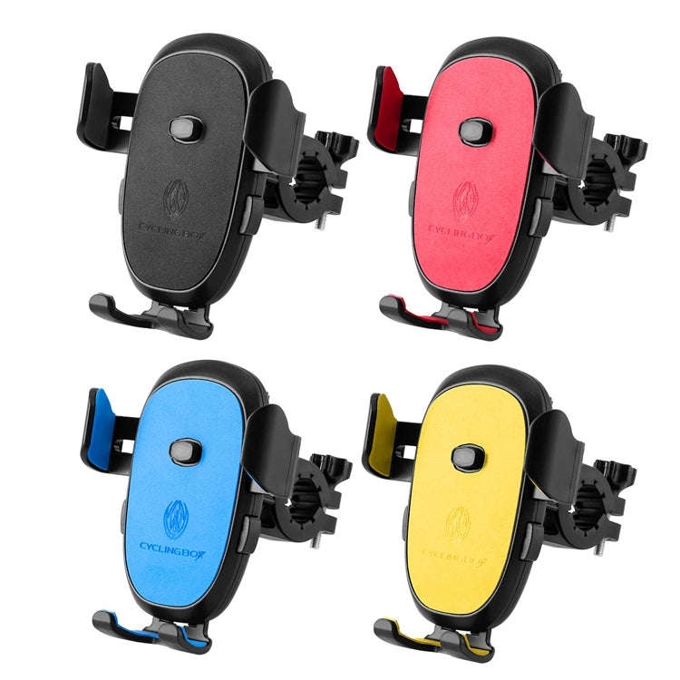 CYCLINGBOX BG-2930 Bicycle Mobile Phone Frame Plastic One-Click Lock Mobile Phone Bracket, Style:...