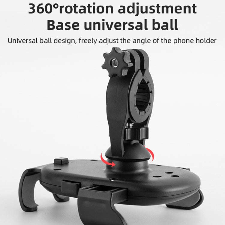 CYCLINGBOX BG-2930 Bicycle Mobile Phone Frame Plastic One-Click Lock Mobile Phone Bracket, Style:...