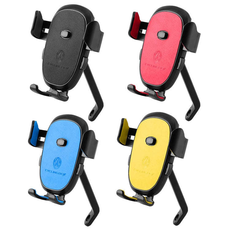 CYCLINGBOX BG-2930 Bicycle Mobile Phone Frame Plastic One-Click Lock Mobile Phone Bracket, Style:...