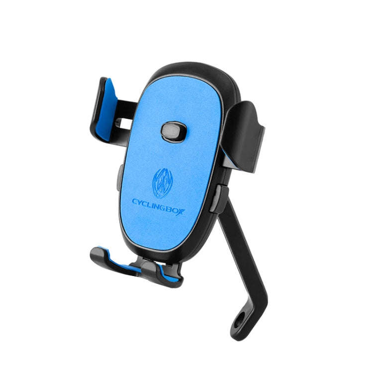 CYCLINGBOX BG-2930 Bicycle Mobile Phone Frame Plastic One-Click Lock Mobile Phone Bracket, Style:...