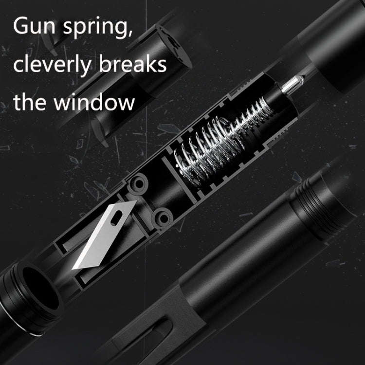 XL91 Car Breakster Escape Emergency Safety Hammer Cutter Multi-Function Mini Window Escape(Darkly...
