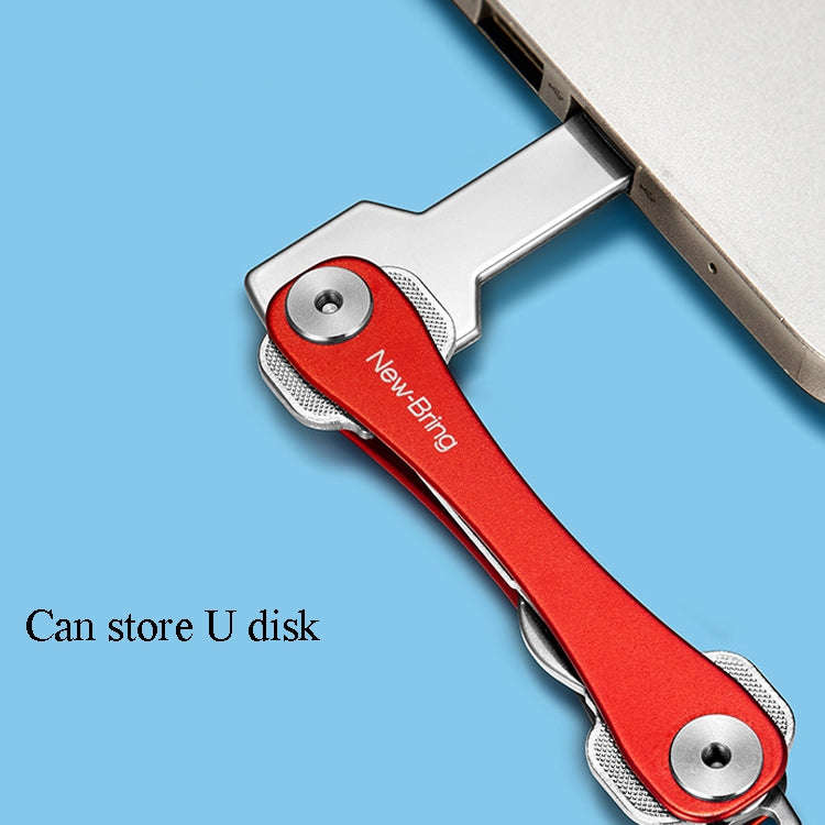 New Bring Mini Keychain Emergency Tool Multifunctional Portable Car Accessories Metal Key Storage...