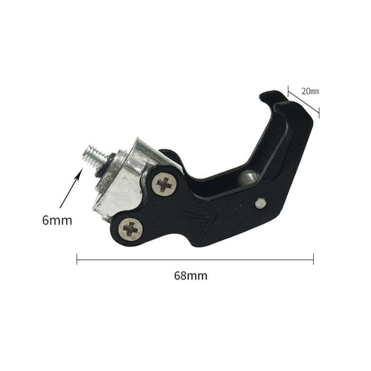 TF-1778 Electric Cars Motorcycle Helmet Hook General Eagle Claw Hook(Blue)