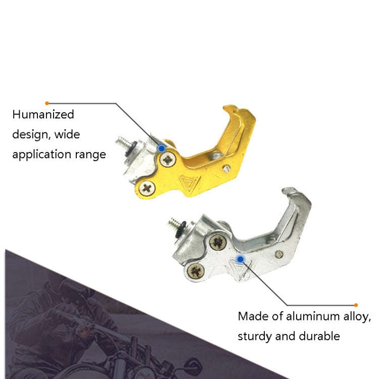 TF-1778 Electric Cars Motorcycle Helmet Hook General Eagle Claw Hook(Golden)