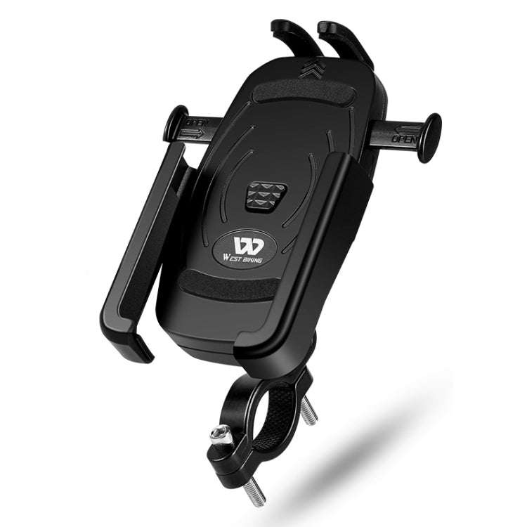 WEST BIKING  Bike Mobile Phone Holder Aluminum 360 Rotatable Electric Bike Scooter Motorcycle Pho...