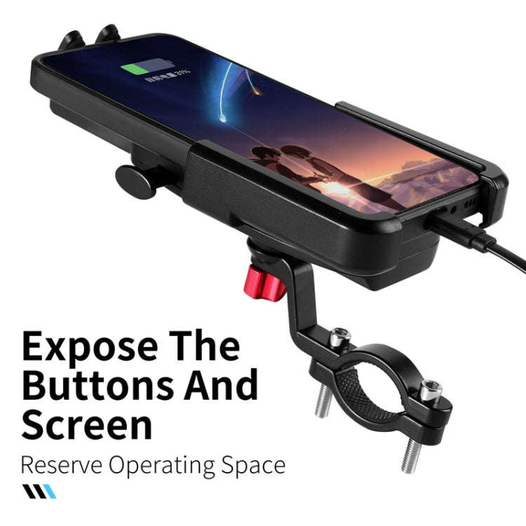 WEST BIKING  Bike Mobile Phone Holder Aluminum 360 Rotatable Electric Bike Scooter Motorcycle Pho...