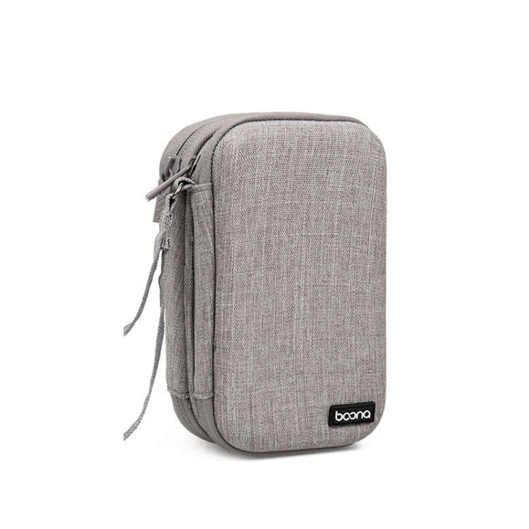 Baona BN-F027 Double-Layer Mobile Hard Disk Storage Bag EVA Hard Shell Hard Disk Protective Cover...