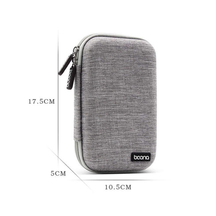 Baona BN-F010 2.5 inch Mobile Hard Disk Single Layer Storage Bag Power Bank Protection Storage Ba...