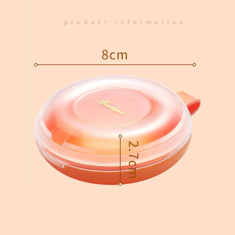 Household Denture Braces Box Orthodontic Storage Box(Orange)