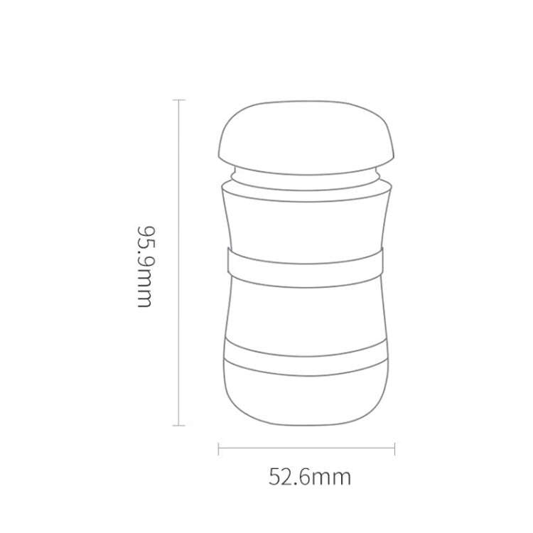 TR018 Medicine Cutter Grinding and Crushing Pill Box, Colour: Green