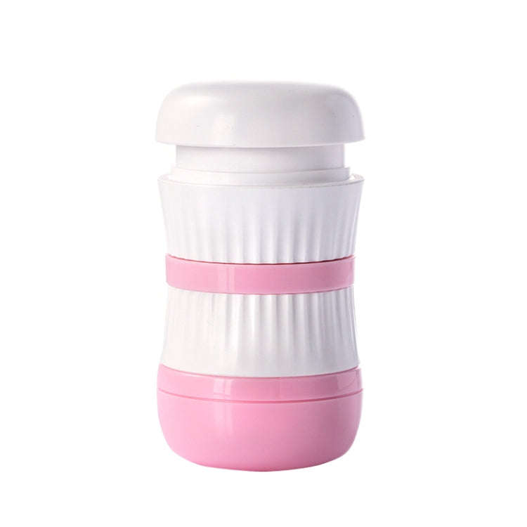 TR018 Medicine Cutter Grinding and Crushing Pill Box, Colour: Pink