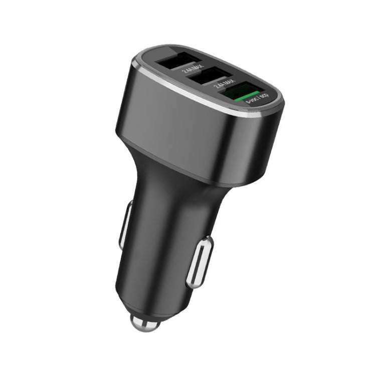 Three USB Ports Car Fast Charging Charger For Huawei/For OPPO/VIVO/OnePlus And Other Flash Chargi...