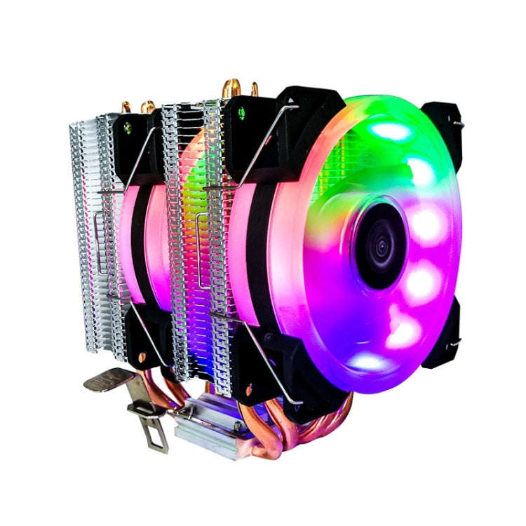 COOL STORM CT-4U-9cm Heat Pipe Dual-Tower CPU Radiator Copper Pipe 9 Cm Fan For Intel/AMD Platfor...