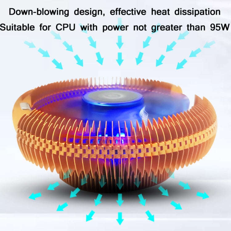 COOL STORM L32 Computer CPU Cooling Fan For AMD/Intel(Without Light)