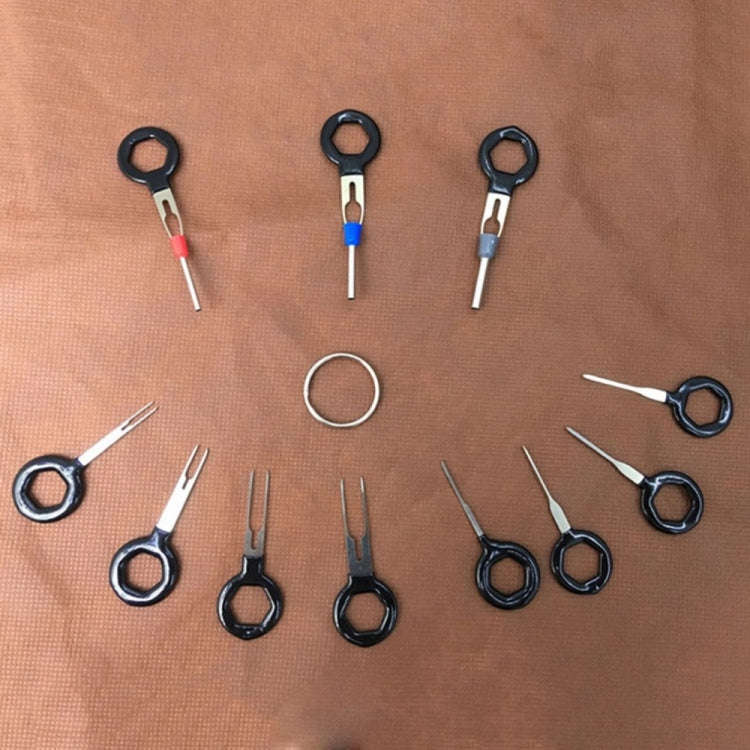 11 PCS Car Extractor Terminal Removal Tool Kit Electrical Wiring Crimp Connector Puller Release P...