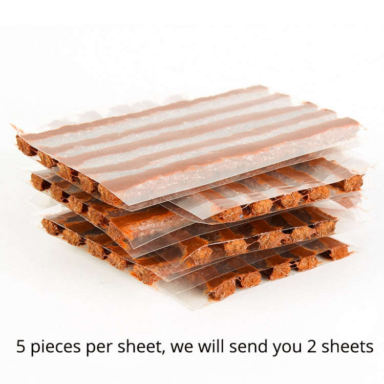 5 PCS Car Motorcycle Bike Tyre Repairing Rubber Strips Tyre Puncture Emergency Repair Strips Stir...