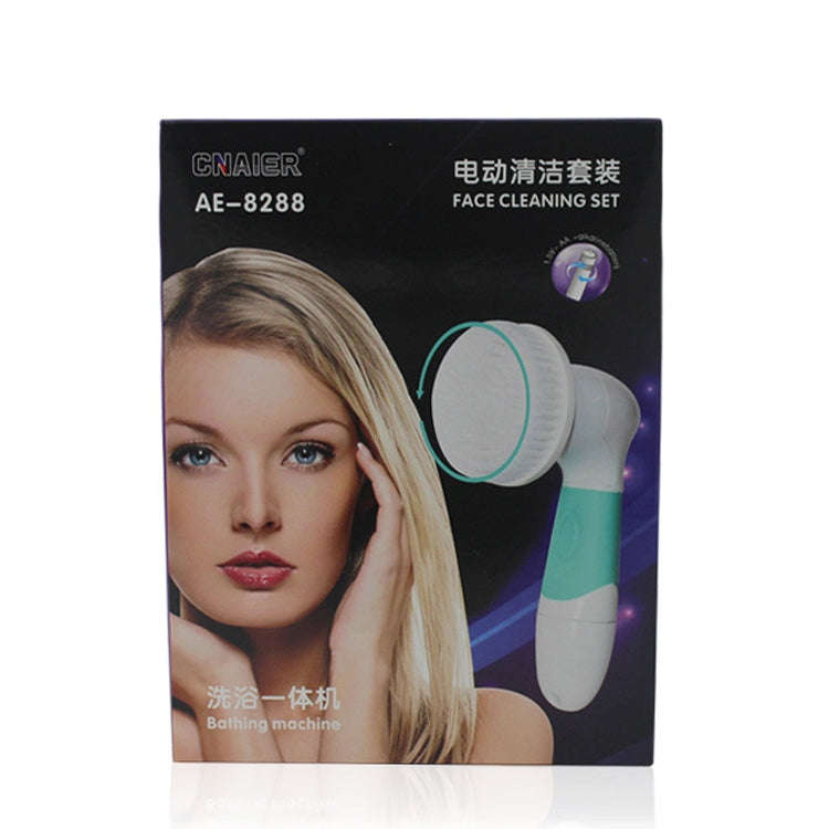 CNAIER AE-8288A 4 In 1 Face Washing Device Household Waterproof Facial Cleaner Electronic Beauty ...