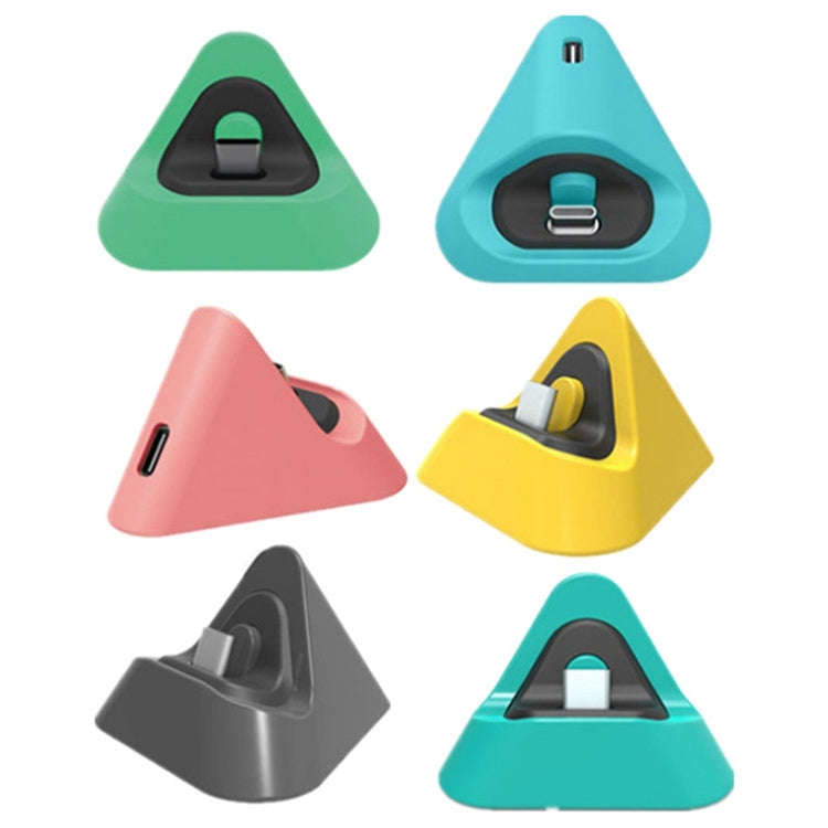 2 PCS DOBE TNS-19062 Host Charging Bottom Portable Triangle Game Console Charger For Switch / Lit...