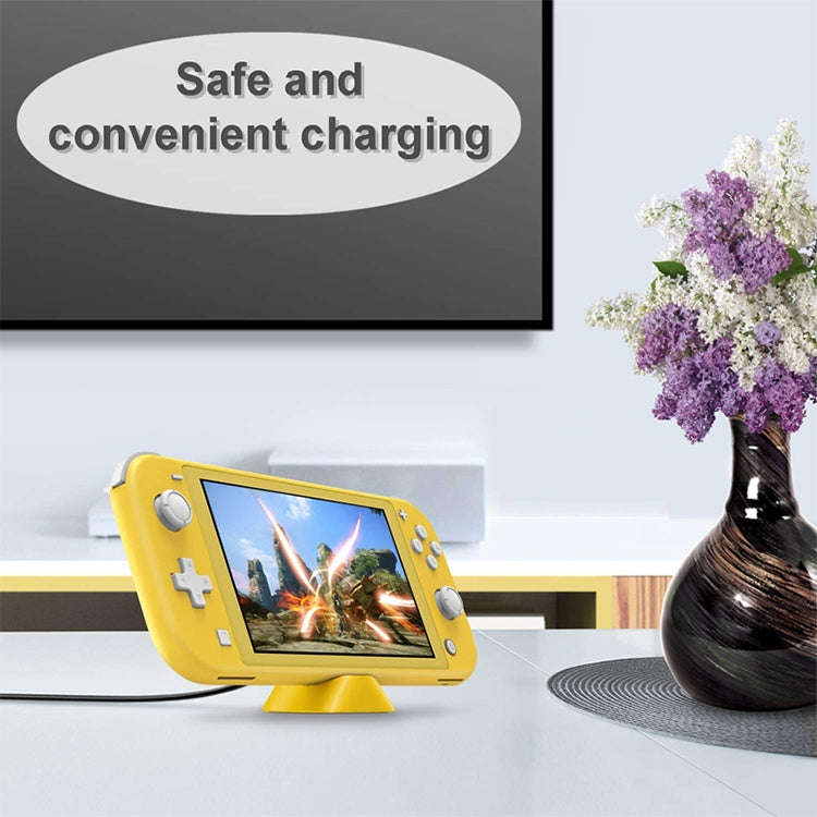2 PCS DOBE TNS-19062 Host Charging Bottom Portable Triangle Game Console Charger For Switch / Lit...