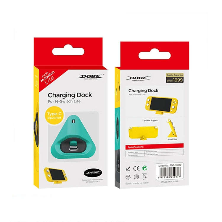 2 PCS DOBE TNS-19062 Host Charging Bottom Portable Triangle Game Console Charger For Switch / Lit...