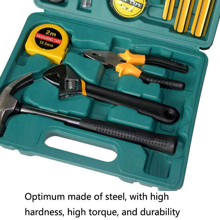16 In 1 8016G Car Home Hardware Repair Tool Set(Green)