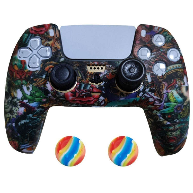 2 PCS PS5 Gamepad Silicone Protective Cover(7+ Hats)