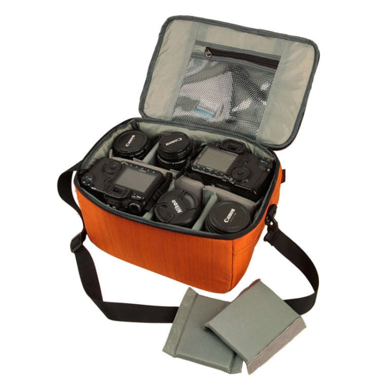 333 SLR Camera Storage Bag Digital Camera Photography Bag(Orange)