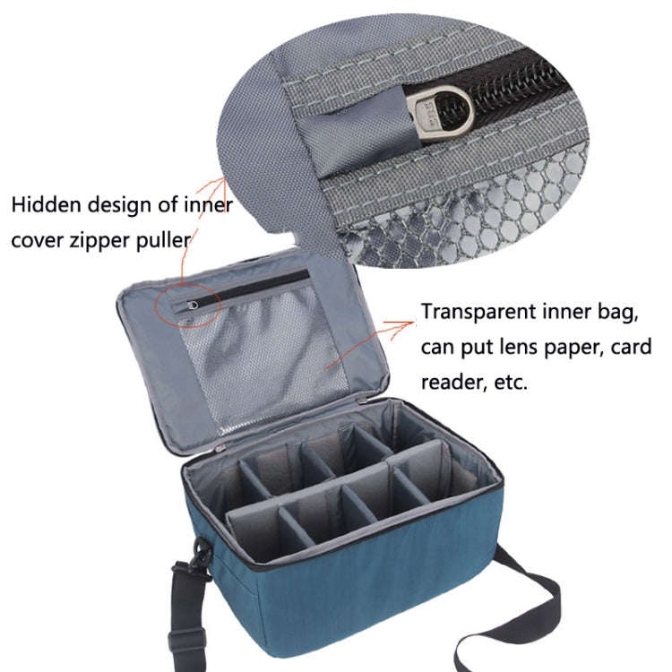 333 SLR Camera Storage Bag Digital Camera Photography Bag(Orange)