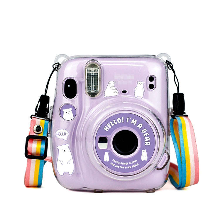 5 PCS 5 in 1 DIY Cute Cartoon  Camera Stickers Set for Fujifilm Instax mini 11(Space Animals Series)