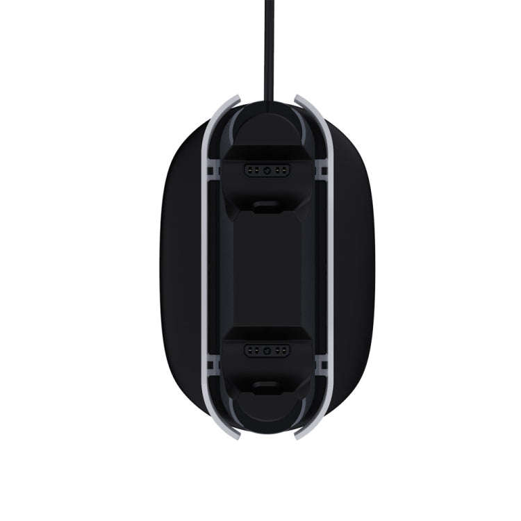 SPARKFOX W20P508 Dual Charger With Contacts Wireless Handle Charger For PS5, Style: Charger+Data ...