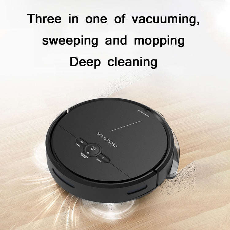 GEERLEPOL Smart Home Automatic Refilling Sweeping Robot, High Configuration Support Mobile Phone ...