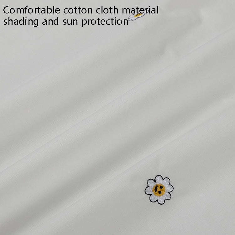 Car Embroidery Curtain Sunshade Cartoon Cotton Suction Cup Curtain Car Sunscreen Insulation Cover...