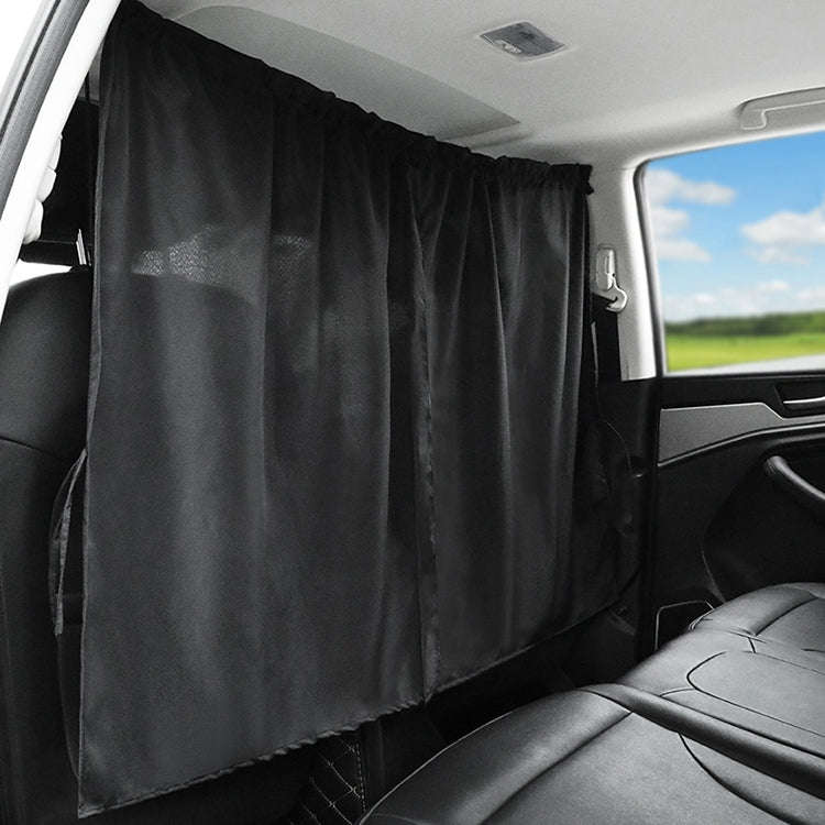 2 PCS 69 x 82cm Automobile Front And Rear Partition Curtain Business Car Air Conditioning Privacy...