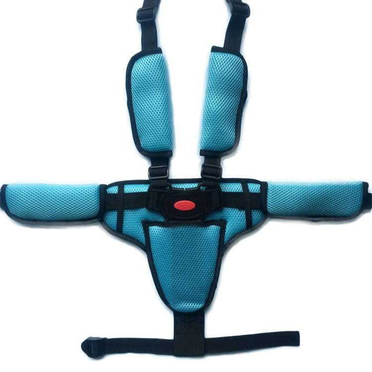 Baby Dining Chair Stroller Safety Strap Five-Point  Type A Version + Fixed Strap + Thick Shoulder...