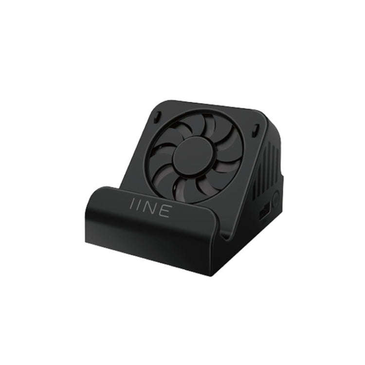 IINE Portable Video Conversion Base With Fan Cooling HDMI Video Converter For Nintendo Switch(Bla...