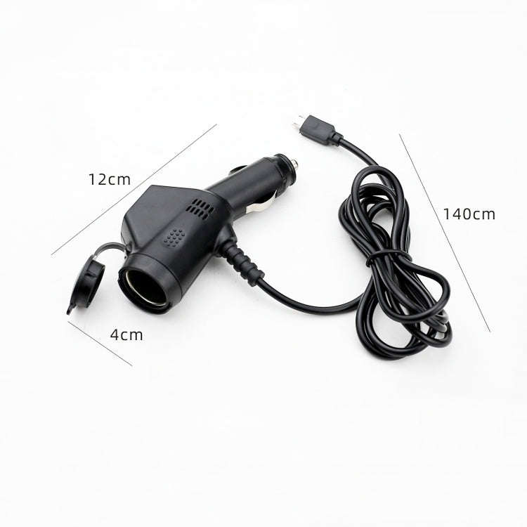 2 PCS Car 3 In 1 Charger With Cigarette Lighter Dual USB Interface With USB Mobile Phone Charging...