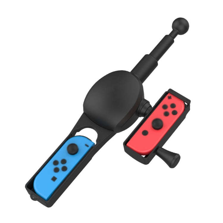 JYS NS192 Fishing Rod Game Handle Accessories For Nintendo Switch(Black)