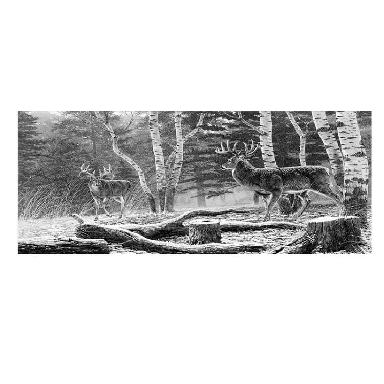 D-828 Forest Hunting Deer Rear Window Glass Stickers Truck SUV Car Post-Gear Window Stickers, 135...