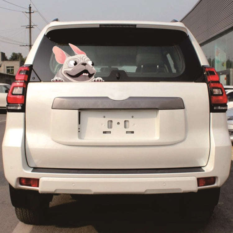 3 PCS D-840 Three-Dimensional Personalized Graphic Car Sticker Puppy Cartoon Colorful Vinyl Decal...