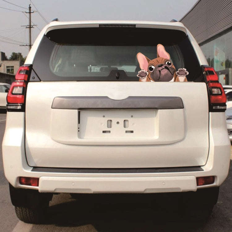 3 PCS D-840 Three-Dimensional Personalized Graphic Car Sticker Puppy Cartoon Colorful Vinyl Decal...
