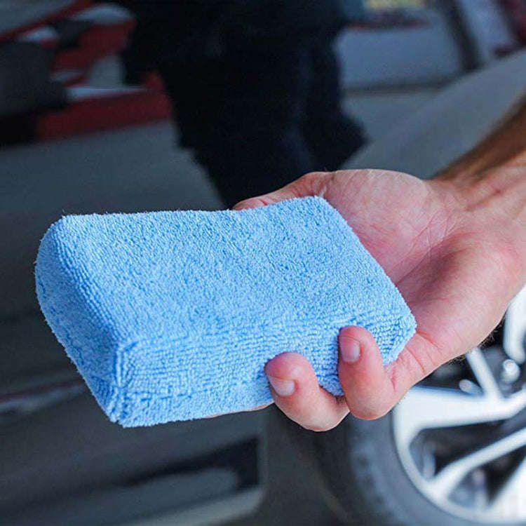 FJDLK-001 Microfiber Car Washing Cleaning Waxing Polishing Sponge Towel Cloth Square Car Care Too...
