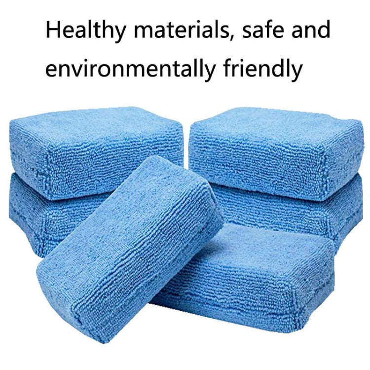 FJDLK-001 Microfiber Car Washing Cleaning Waxing Polishing Sponge Towel Cloth Square Car Care Too...