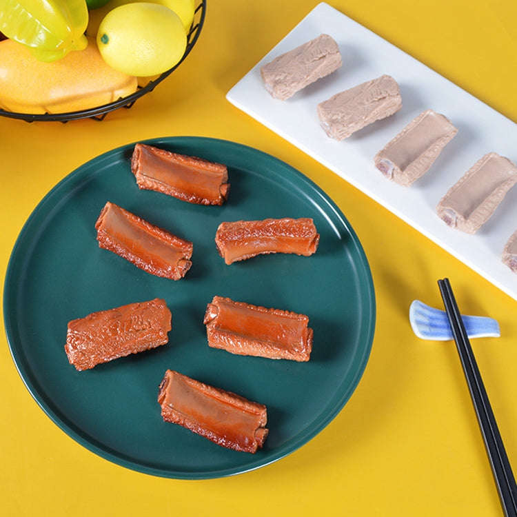 10 PCS Simulation Ribs Model Food Model Shoot Props(Original Color)