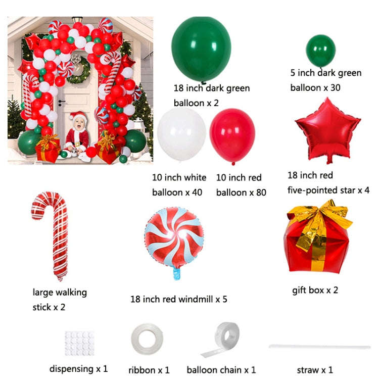 Christmas Decoration Arch Balloon Set, Style: Set 2