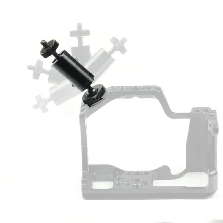 Type A Magic Arm Dual BallHead Cold Shoe 1/4 Inch Mount Adapter for GoPro Hero11 Black / HERO10 B...