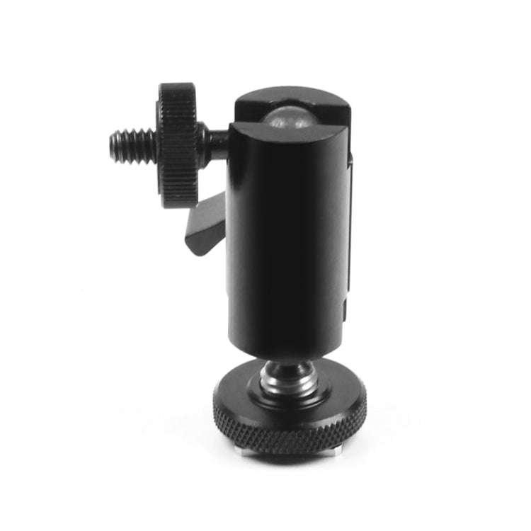 Type A Magic Arm Dual BallHead Cold Shoe 1/4 Inch Mount Adapter for GoPro Hero11 Black / HERO10 B...